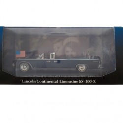Macheta auto Lincoln Continental Limo SS 100 X *John F Kenedy* 1963, 1:43 Norev