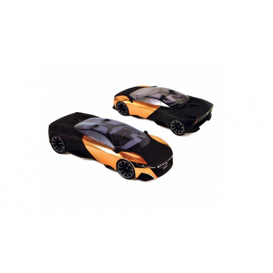 Macheta auto Peugeot Onyx Concept (2012) 1:18 negru-auriu Norev