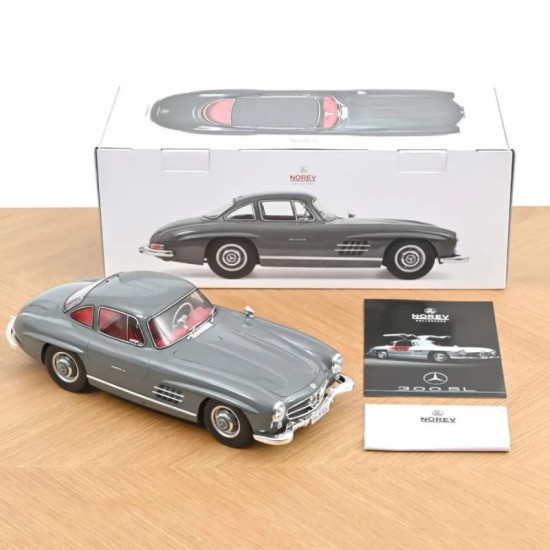 Macheta auto Mercedes-Benz 300 SL, gri, 1954, 1:12, Norev