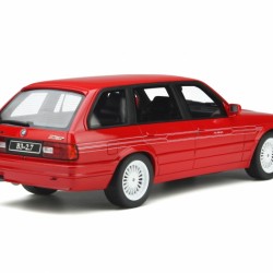 Macheta auto BMW E30 Alpina B3 Touring 2.7 1990 rosu, LE 4000 pcs, 1:18 Otto