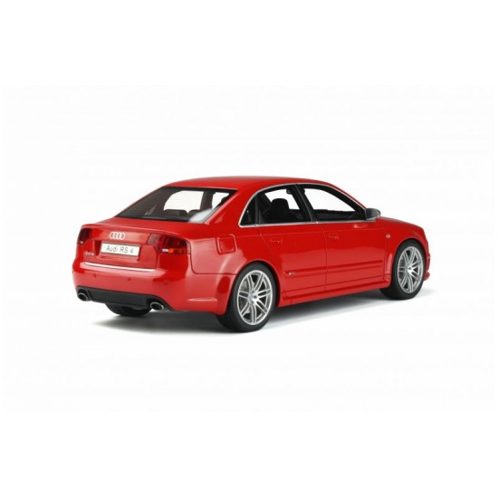 Macheta auto Audi RS 4 (B7) 4.2 FSI Misano Red 2006 LE 2500 pcs, 1:18 Otto