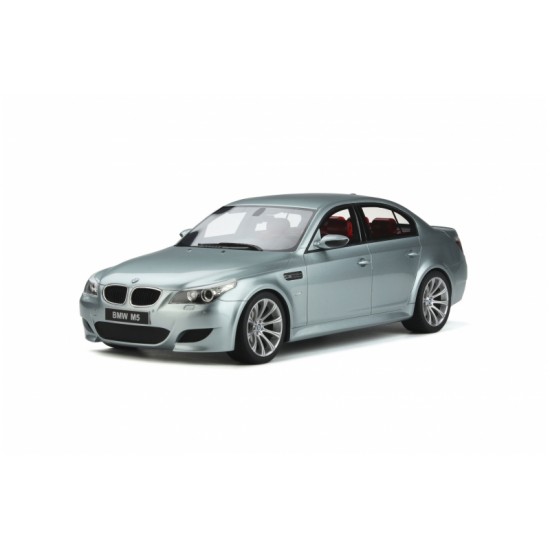 Macheta auto BMW E60 Phase 2 M5 argintiu 2008 LE 4000pcs, OT426, 1:18 Otto Models
