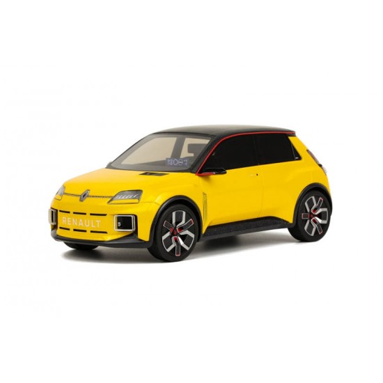 Macheta auto Renault 5 e-tech electric prototype yellow 2021 LE2000pcs OT406, 1:18 Otto Models