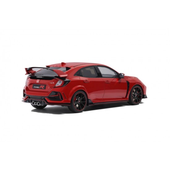 Macheta auto Honda Civic TYPE R GT FK8 Euro Spec red 2020 OT890, 1:18 Otto Models