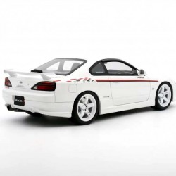 Macheta auto Nissan Silvia Spec-R Nismo Aero S15 white 2000 LE 2500pcs, 1:18 Otto Models
