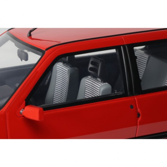 Macheta auto Fiat Uno Turbo, Rosso racing, 1990, OT487, 1:18, Otto Models