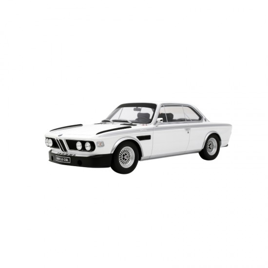 Macheta auto BMW 3.0 CSL, Chamonix white, 1972, OT1145, 1:18, Otto Models