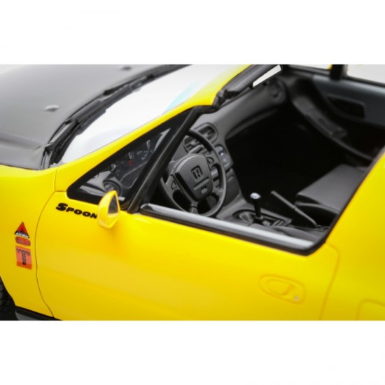 Macheta auto Honda Civic Del Sol Spoon, Spoon Yellow, 1996, OT1154, 1:18, Otto Models