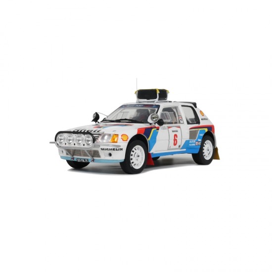 Macheta auto Peugeot 205 Turbo 16, White, T.Salonen Rally Safari, 1985, OT1161, 1:18, Otto Models