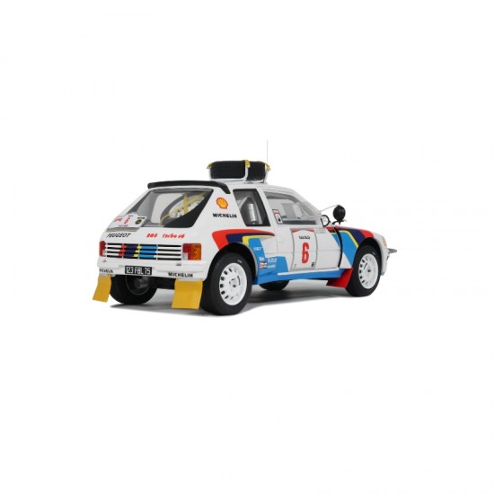 Macheta auto Peugeot 205 Turbo 16, White, T.Salonen Rally Safari, 1985, OT1161, 1:18, Otto Models