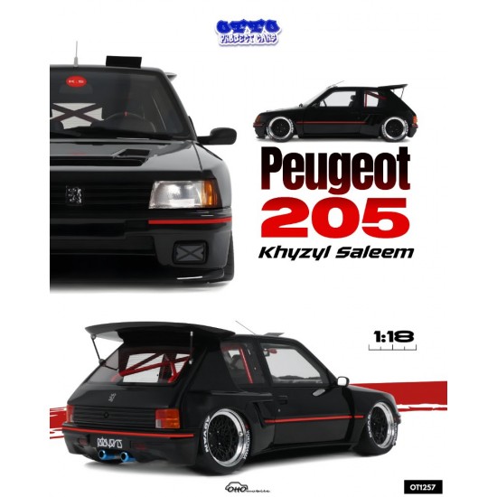 Precomanda : Macheta auto Peugeot 205 by Khyzyl Saleem, 1:18, OT1257, Otto Models
