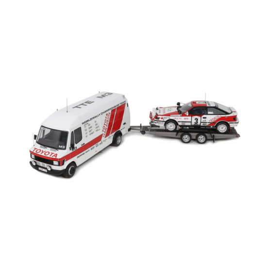 Macheta auto Rallye Pack Toyota Celica ST 165 Gr.A RAC Safari, 1990, OT480, LE 999 pcs, 1:18, Otto Models