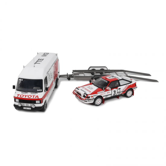 Macheta auto Rallye Pack Toyota Celica ST 165 Gr.A RAC Safari, 1990, OT480, LE 999 pcs, 1:18, Otto Models