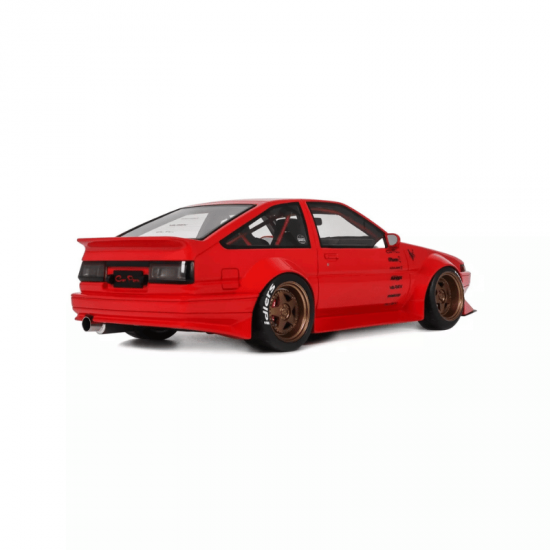PRECOMANDA : Macheta auto Toyota AE86 Sprinter Trueno Widebody, Ferrari Rosso Corsa, 1986, LE 2000 pcs, 1:18, OT1278, Otto Models
