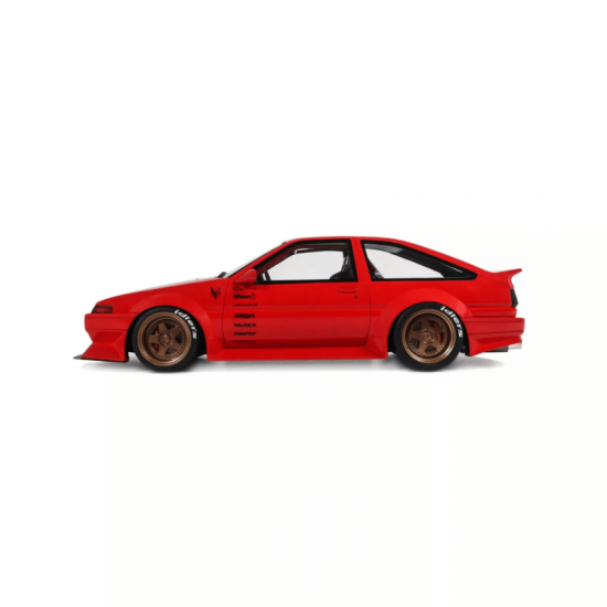 PRECOMANDA : Macheta auto Toyota AE86 Sprinter Trueno Widebody, Ferrari Rosso Corsa, 1986, LE 2000 pcs, 1:18, OT1278, Otto Models