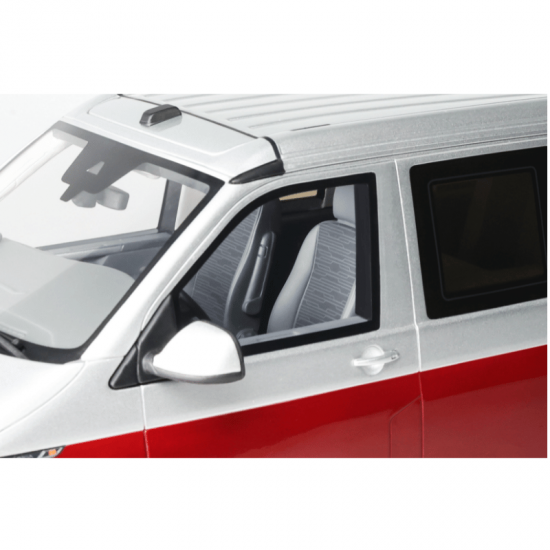 PRECOMANDA : Macheta auto Volkswagen T6.1 California Ocean, Fortana red & Refelx Silver, 2021, 1:18, OT1342, Otto Models