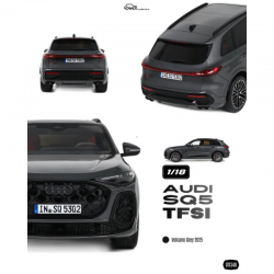 PRECOMANDA : Macheta auto Audi SQ5 TFSI, Volcano Grey, 2025, OT1348, 1:18, Otto Models