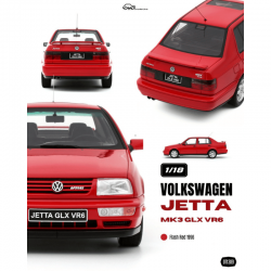 PRECOMANDA : Macheta auto Volkswagen Jetta Mk3 GLX VR6, Flash Red, 1996, OT1389, 1:18, Otto Models