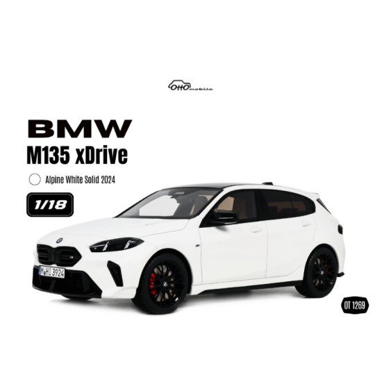 PRECOMANDA : Macheta auto BMW M135 xDrive, Alpine White, 2024, OT1269, Otto Models