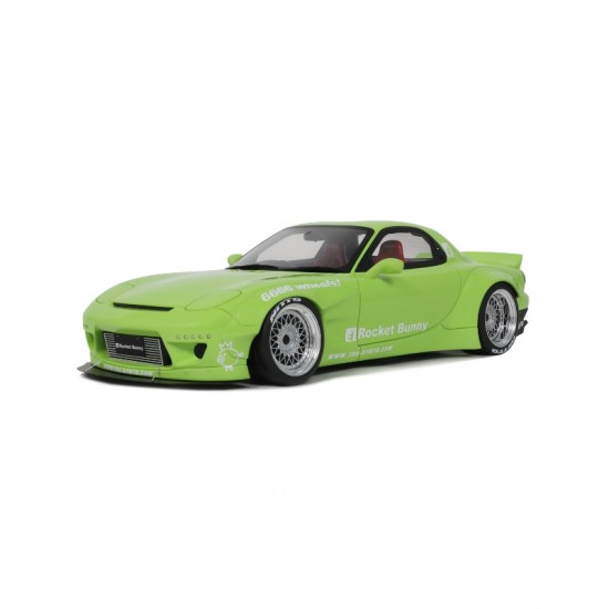 Macheta auto Mazda RX7 (FD3S) Rocket Bunny Aero (V1) 2015, Pearl Green, LE 999 buc, OT1155, Otto Models