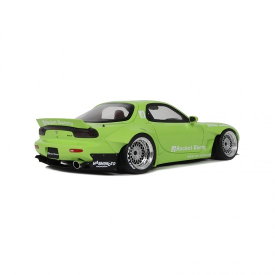 Macheta auto Mazda RX7 (FD3S) Rocket Bunny Aero (V1) 2015, Pearl Green, LE 999 buc, OT1155, Otto Models