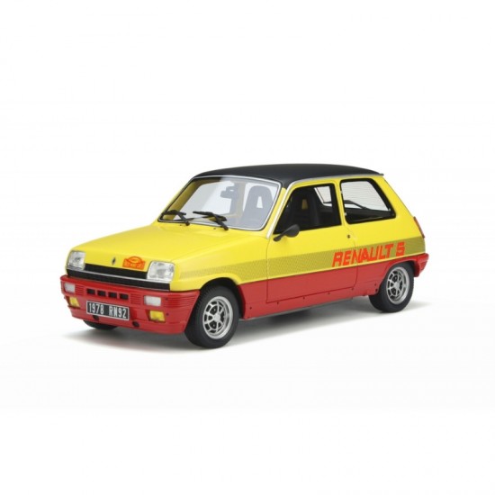 Macheta auto Renault 5 TS, Monte Carlo Yellow, 1978, OT891, LE 2000 buc, Otto Models