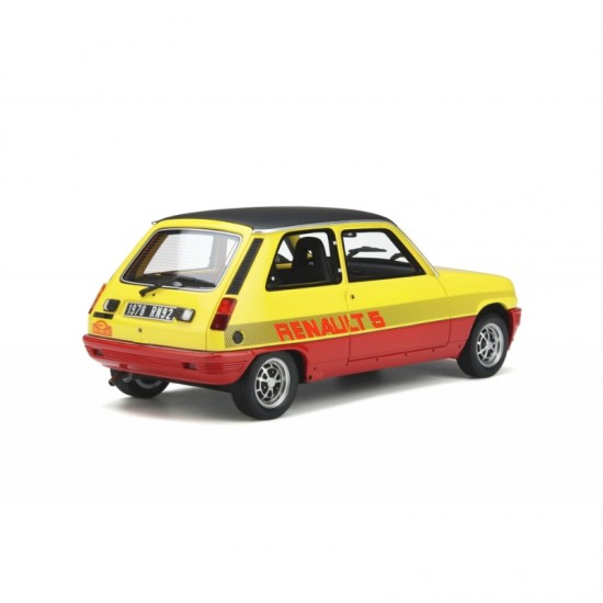 Macheta auto Renault 5 TS, Monte Carlo Yellow, 1978, OT891, LE 2000 buc, Otto Models