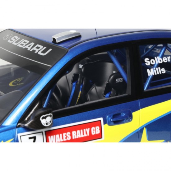 Macheta auto Subaru Impreza (S9) WRC, Blue, P. Solberg Wales Rally, 2003, 1:12, G092, Otto Models