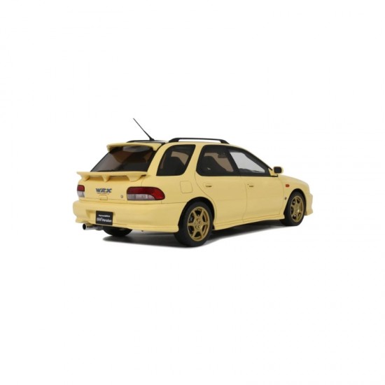 Macheta auto Subaru Impreza WRX STI Version VI, Sport Wagon, Cashmere Yellow, 1999, OT1198, 1:18, Otto Models