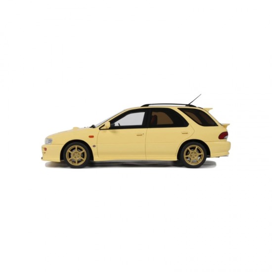 Macheta auto Subaru Impreza WRX STI Version VI, Sport Wagon, Cashmere Yellow, 1999, OT1198, 1:18, Otto Models