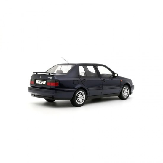 Macheta auto Volkswagen Vento VR6, Mystic Blue Pearl, 1996, OT496, 1:18, Otto Models