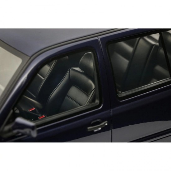 Macheta auto Volkswagen Vento VR6, Mystic Blue Pearl, 1996, OT496, 1:18, Otto Models