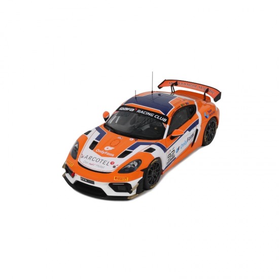 Macheta auto Porsche 718 Cayman GT4 RS European Series, Orange, 2024, 1:18, OT1235, Otto Models