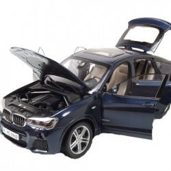 Macheta auto BMW X4 F26 2014 gri inchis, 1:18 Paragon