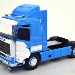 Macheta camion Scania 143  Streamline 1992 albastru/alb LE400 pcs, 1:18 Road Kings