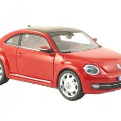 Macheta auto Volkswagen Beetle rosu 2014, 1:43 Schuco