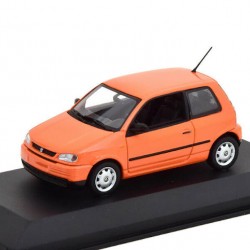 Macheta auto Seat Arosa portocaliu 1997, 1:43 Minichamps – dealer model