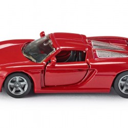 Macheta auto Porsche Carrera GT rosu 8 cm, Siku 1001