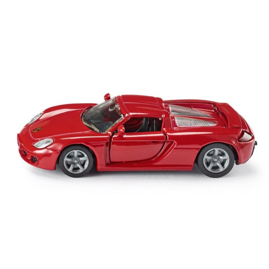 Macheta auto Porsche Carrera GT rosu 8 cm, Siku 1001