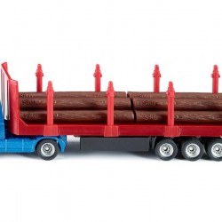Macheta Camion Volvo transport lemne 1:87, Siku 1659
