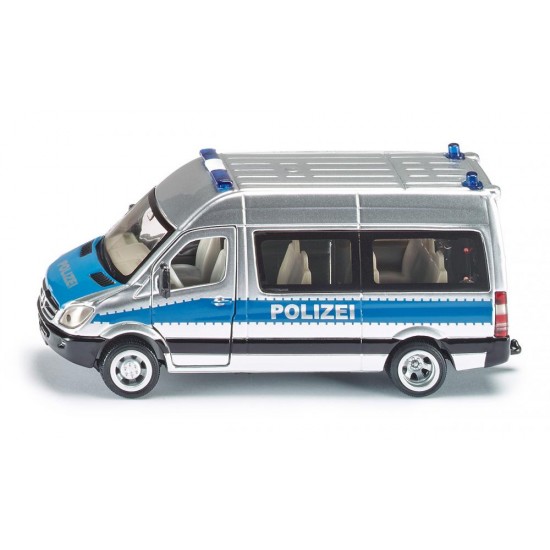 Macheta auto Mercedes Benz Sprinter Bus Politie 1:50, Siku 2313