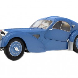 Macheta auto Bugatti Atlantic 1937 albastru, 1:18 Solido