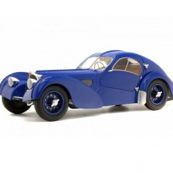 Macheta auto Bugatti Atlantic 57SC albastru 1937, 1:18 Solido