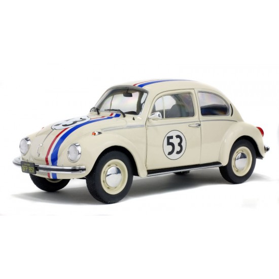 Macheta auto Volkswagen Beetle 1303 “Racer 53” 1973, 1:18 Solido