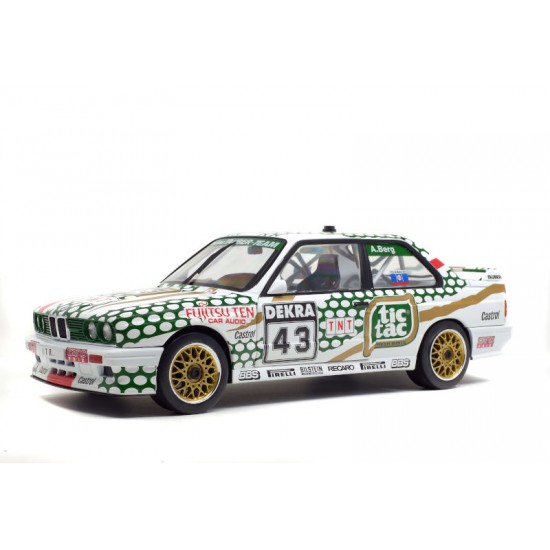 Macheta auto BMW E30 M3 - DTM 1991 – A.BERG, 1:18 Solido