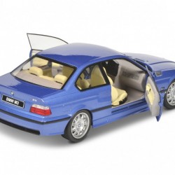Macheta auto BMW E36 Coupe M3 1990 albastru, 1:18 Solido