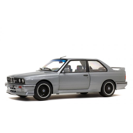Macheta auto BMW E30 M3 1990 gri, 1:18 Solido