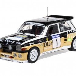 Macheta auto Renault 5 Maxi Rally du Var #1 1986, 1:18 Solido