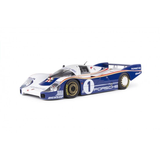 Macheta auto Porsche 956 LH – Winner Le Mans 1982, 1:18 Solido