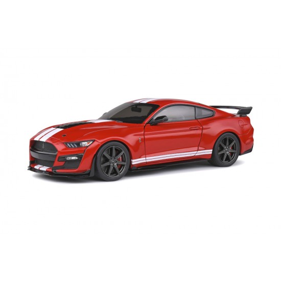 Macheta auto Ford Mustang GT500 Fast Track rosu 2020, 1:18 Solido